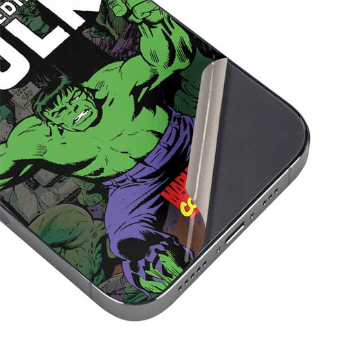 Marvel Classic Comics Hulk Fighter Vintage iPhone 14 Pro Skin